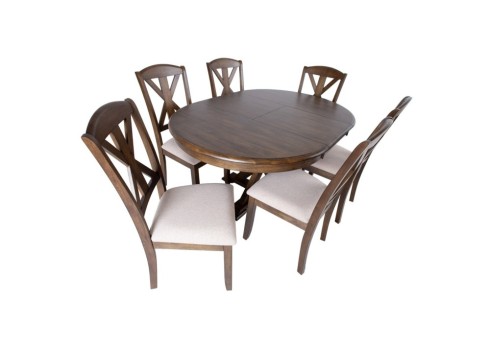 Söögilauakomplekt JAMES 6-tooliga