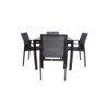 Aiamööblikomplekt AMALFI laud ja 4 tooli