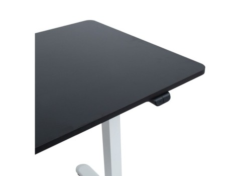 Töölaud ERGO LIGHT 1-mootoriga 120x60xH73-118cm, must/valge