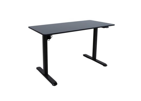 Töölaud ERGO LIGHT 1-mootoriga 120x60xH73-118cm, must