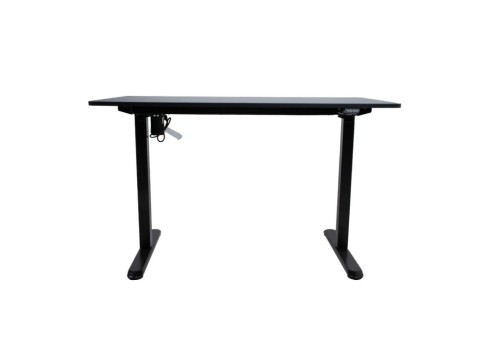 Töölaud ERGO LIGHT 1-mootoriga 120x60xH73-118cm, must