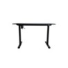 Töölaud ERGO LIGHT 1-mootoriga 120x60xH73-118cm, must