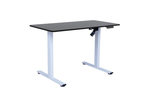 Töölaud ERGO FIT 1-mootoriga 120x60xH71,5-116cm, must/valge