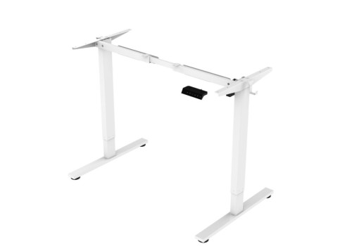 Töölaud ERGO FIT 1-mootoriga 120x60xH71,5-116cm, must/valge