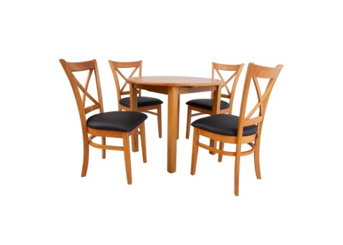 Söögilauakomplekt MIX & MATCH 4 tooliga