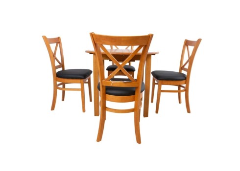 Söögilauakomplekt MIX & MATCH 4 tooliga