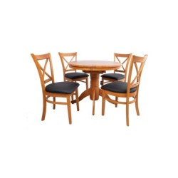 Söögilauakomplekt MIX & MATCH 4-tooliga