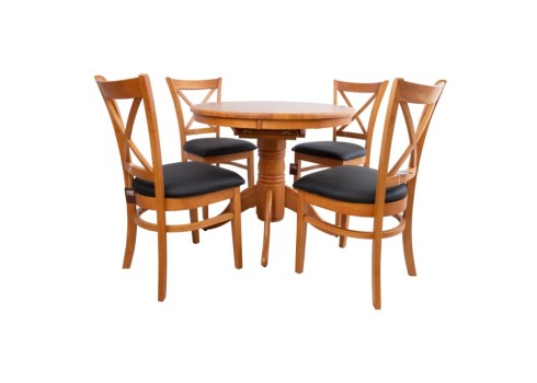 Söögilauakomplekt MIX & MATCH 4-tooliga