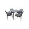 Aiamööblikomplekt HELA laud ja 4 tooli 20929