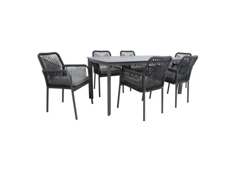 Aiamööblikomplekt BEIDA laud ja 6 tooli 20929