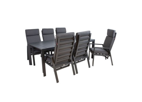 Aiamööblikomplekt TOMSON laud ja 6 tooli