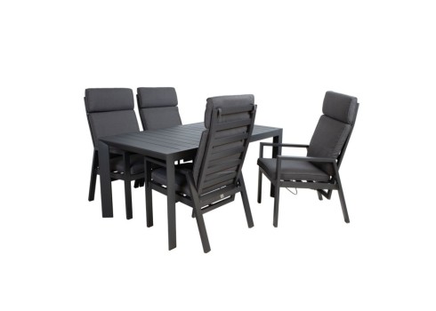 Aiamööblikomplekt TOMSON laud ja 4 tooli