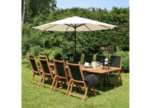 Aiamööblikomplekt FUTURE laud ja 8 tooli