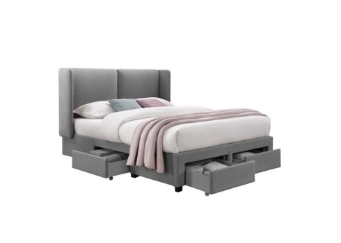 Voodi SUGI madratsiga HARMONY DUO 160x200cm, hall