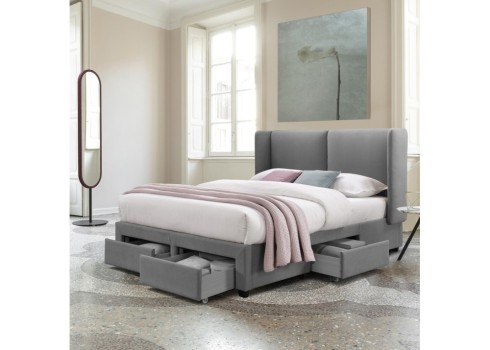 Voodi SUGI madratsiga HARMONY DUO 160x200cm, hall