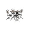 Aiamööblikomplekt MOSAIC laud ja 4 tooli