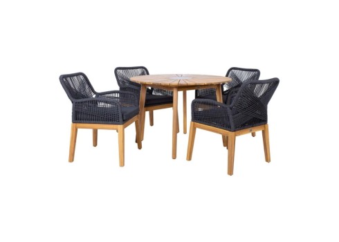 Aiamööblikomplekt FLORIDA laud ja 4 tool