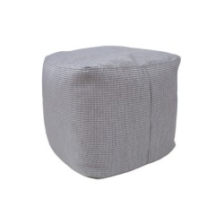 Tumba MITSU-MITSU 55x55xH45cm, hall ja hõbe