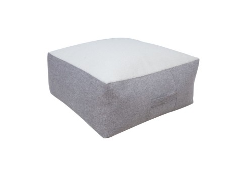 Tumba LAMB BAG 80x80xH30cm, valge-helehall