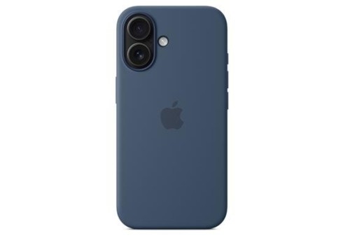 iPhone16 Silicone Case with MagSafe - Denim