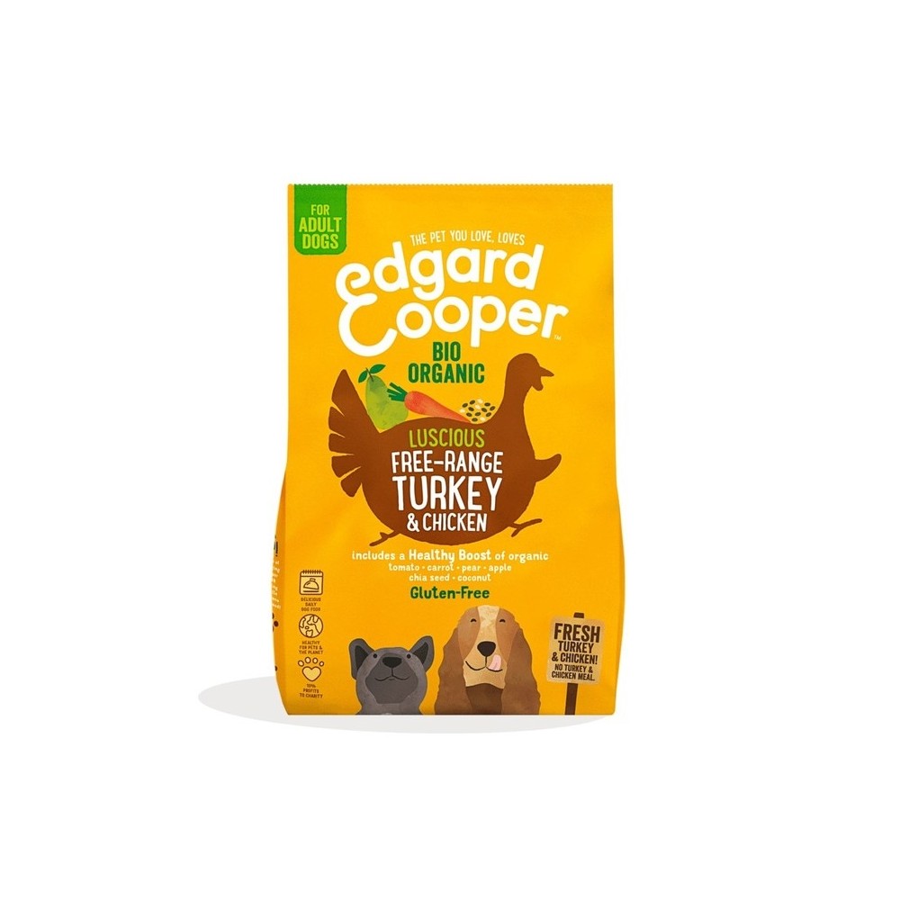 Edgard Cooper Free-Range koeratoit, kalkuni- ja kanalihaga 700 g