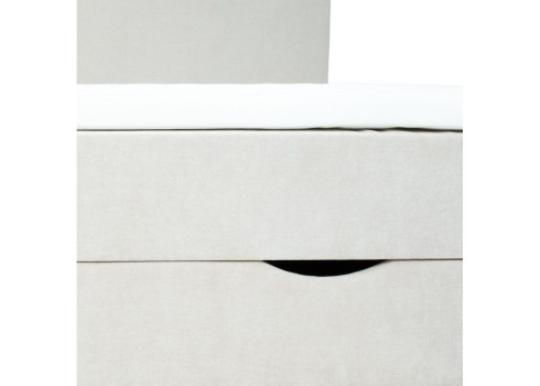 Kontinentaalvoodi LAARA 140x200cm, tumebeež