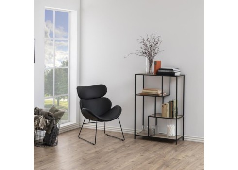 Riiul SEAFORD 77x35xH114cm, metsik tamm