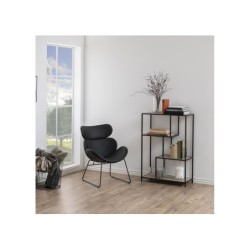 Riiul SEAFORD 77x35xH114cm, metsik tamm