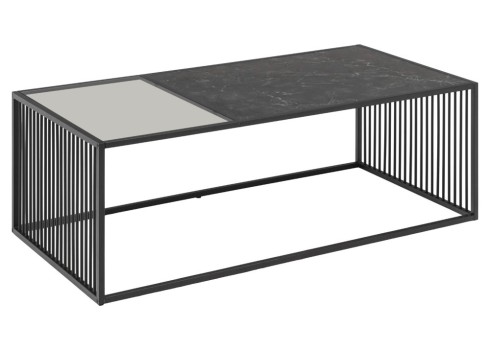 Diivanilaud STRINGTON 120x60xH40cm, must