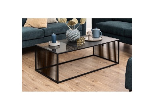 Diivanilaud STRINGTON 120x60xH40cm, must