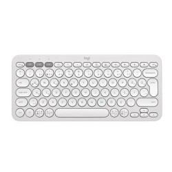 Klaviatuur Logitech Pebble Keyboard 2 SWE W, valge