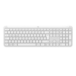 Klaviatuur Logitech Signature Slim K950 US W, valge