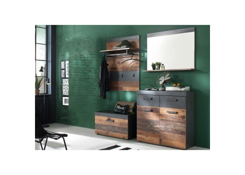 Esikumööbli komplekt INDY hall, esikumööbel, mööbel esikusse, mööbel