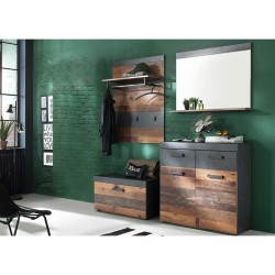 Esikumööbli komplekt INDY hall, esikumööbel, mööbel esikusse, mööbel