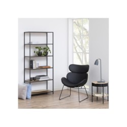 Riiul SEAFORD 77x35xH185cm, metsik tamm