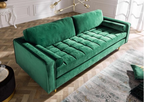 Diivan VELVET smaragdroheline, mööbel, elutoamööbel, diivanid, sohva