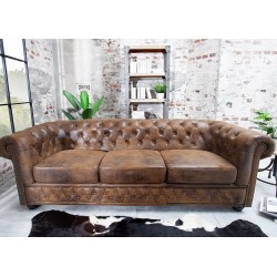 Diivan CHESTERFIELD antiikpruun, mööbel, elutoamööbel, diivanid
