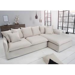 Nurgadiivan HEAVEN valge, mööbel, elutoamööbel, nurgadiivanid