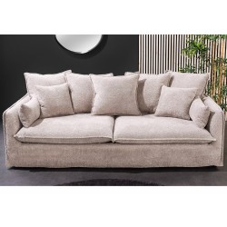 Diivan HEAVEN beež buklee, mööbel, elutoamööbel, diivanid, hele diivan