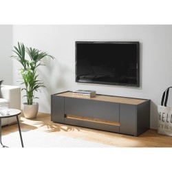 Tv-alus CITY antratsiit / tamm, 140x45xH42 cm