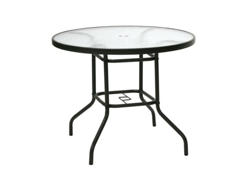 Aiamööblikomplekt DUBLIN laud ja 4 tooli, hõbehall