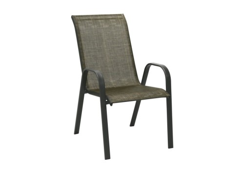 Aiamööblikomplekt DUBLIN laud ja 4 tooli, kuldpruun