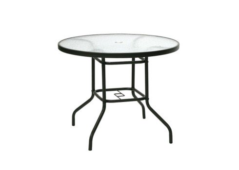 Aiamööblikomplekt DUBLIN laud ja 4 kokkupandavat tooli, hall