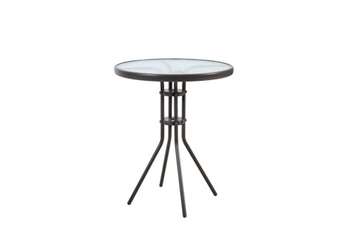 Aiamööblikomplekt DUBLIN laud ja 2 tooli, hall