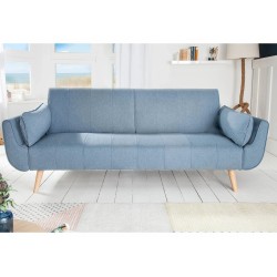 Diivanvoodi DIVANI II helesinine, 215x91xH85 cm