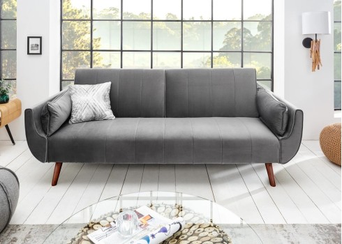 Diivanvoodi DIVANI II hõbehall, 215x91xH85 cm