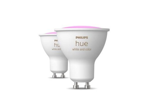 Philips Hue Colored 4.3W GU10 2pcs