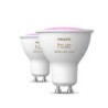 Philips Hue Colored 4.3W GU10 2pcs
