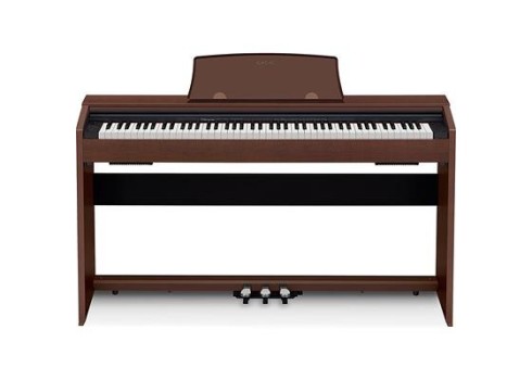 Digitaalne klaver Casio Privia, 88 klahvi, pedaalid, pruun