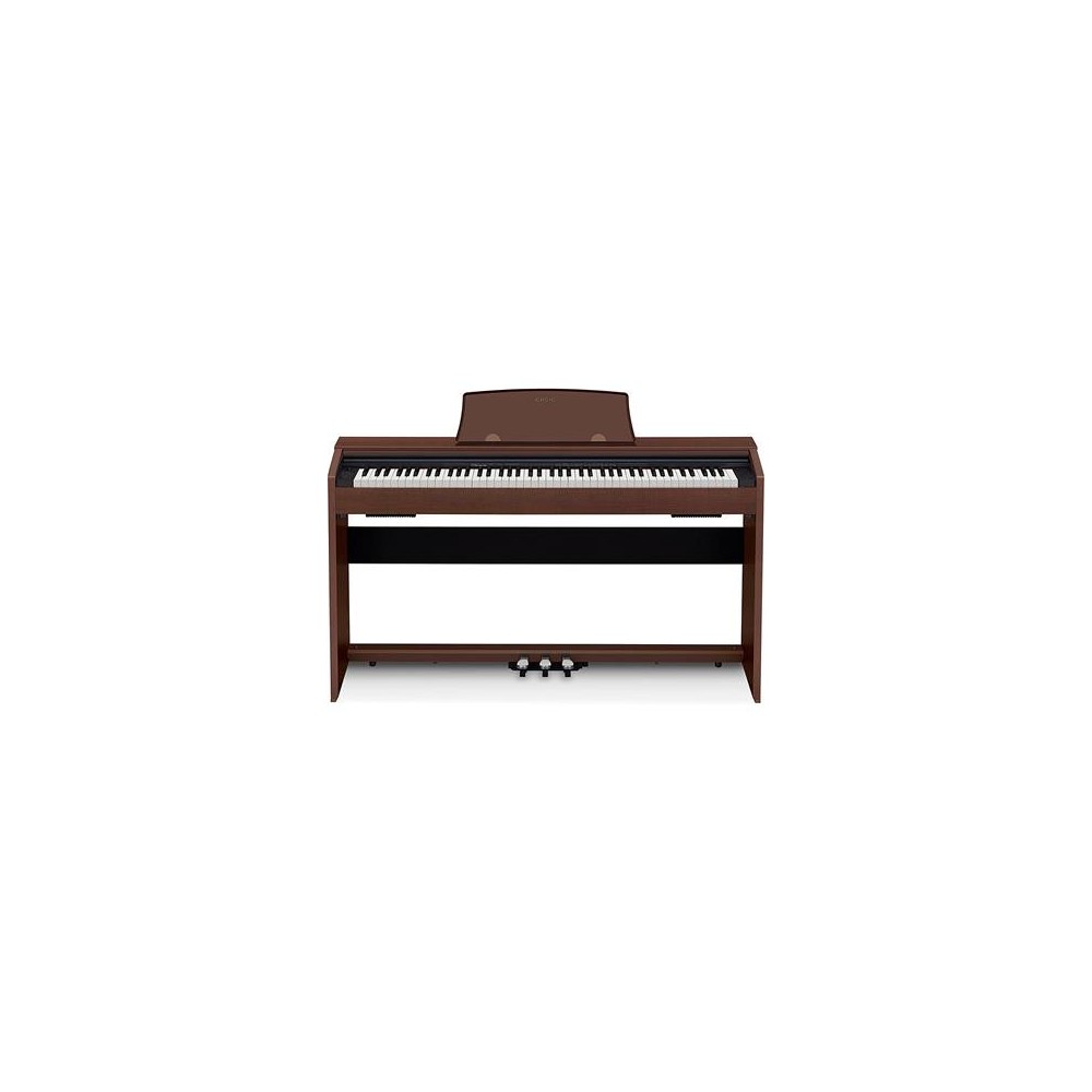 Digitaalne klaver Casio Privia, 88 klahvi, pedaalid, pruun
